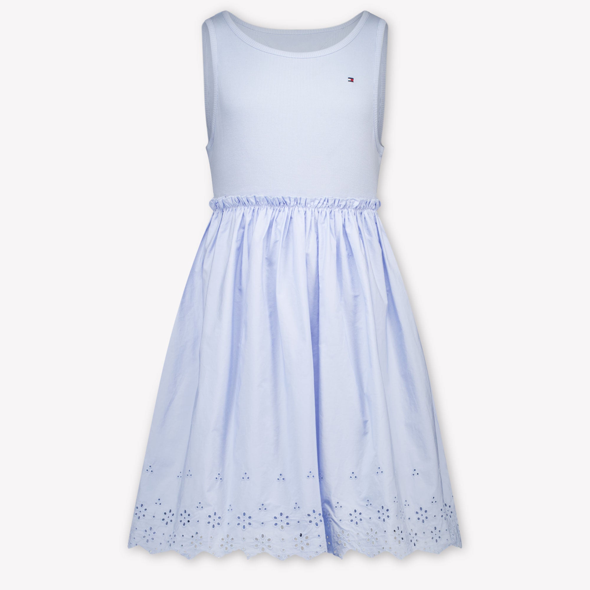 Tommy Hilfiger Enfants Filles Habillez-vous Bleu Clair
