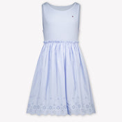 Tommy Hilfiger niños Chicas Vístete Azul Claro