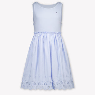 Tommy Hilfiger Enfants Filles Habillez-vous Bleu Clair