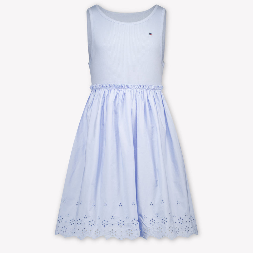 Tommy Hilfiger niños Chicas Vístete Azul Claro
