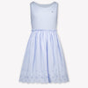 Tommy Hilfiger Kids Girls Dress In Light Blue