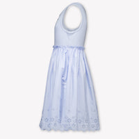 Tommy Hilfiger Kinder Meisjes Jurk In Licht Blauw