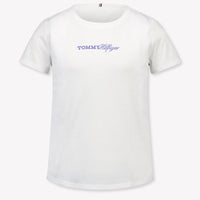 Tommy Hilfiger Kinder Mädchen T-Shirt In Weiß