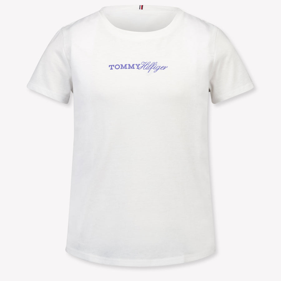 Tommy Hilfiger Kinder Mädchen T-Shirt In Weiß