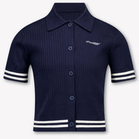 Tommy Hilfiger Kinder Mädchen Polo In Marineblau