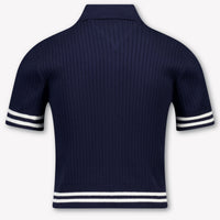 Tommy Hilfiger Kinder Mädchen Polo In Marineblau