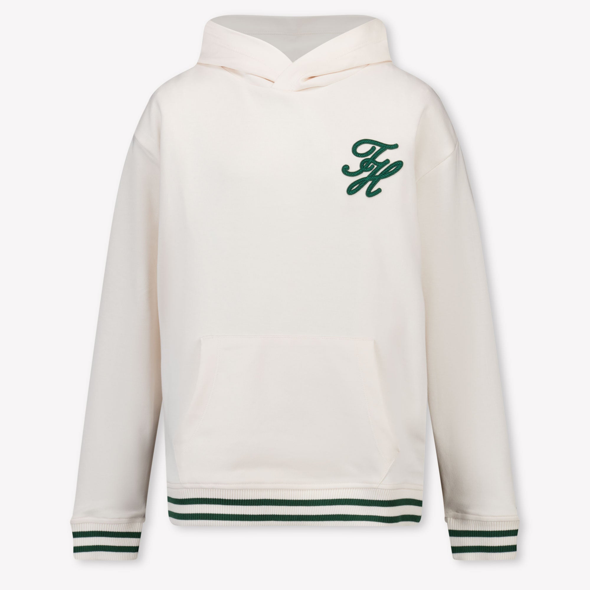 Tommy Hilfiger niños Chicos suéter en Blanco Roto