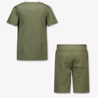 Tommy Hilfiger Enfants Garçons T-shirt dans Vert