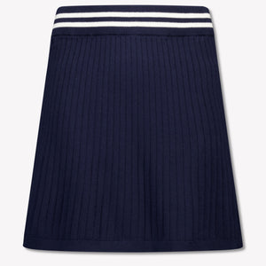 Tommy Hilfiger Kinder Mädchen Rock rein Marineblau