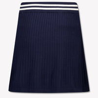 Tommy Hilfiger Kinder Mädchen Rock rein Marineblau
