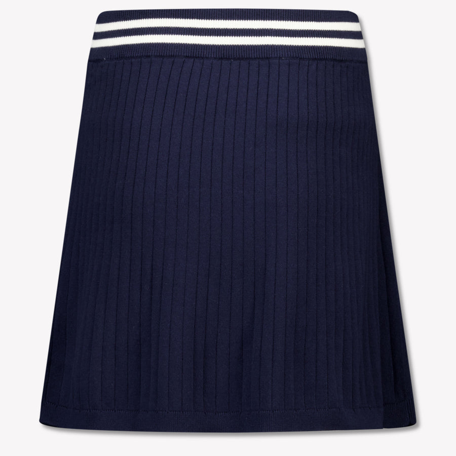 Tommy Hilfiger Kinder Mädchen Rock rein Marineblau