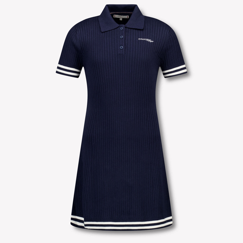 Tommy Hilfiger Bambini Ragazze Vestirsi Navy