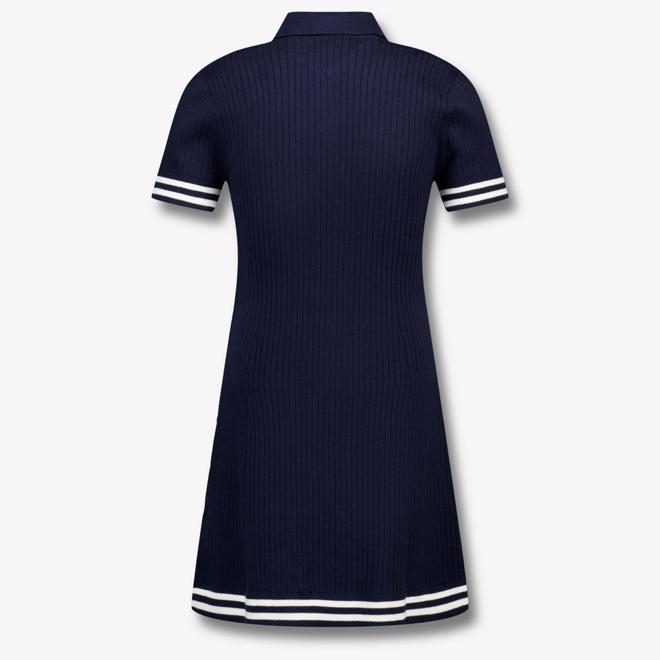 Tommy Hilfiger Bambini Ragazze Vestirsi Navy