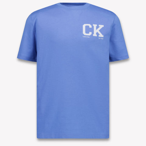 Calvin Klein Kinder Jungen T-Shirt In Hellblau