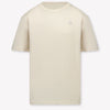 Calvin Klein Kinder Unisex T-Shirt In Helles Beige