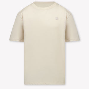 Calvin Klein Kinder Unisex T-Shirt In Helles Beige