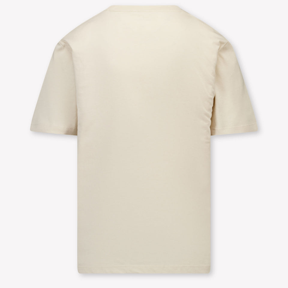 Calvin Klein Kinder Unisex T-Shirt In Licht Beige
