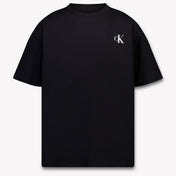 Calvin Klein Kinder Jungen T-Shirt In Schwarz