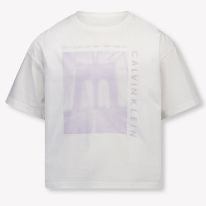 Calvin Klein Kinder Mädchen T-Shirt In Weiß