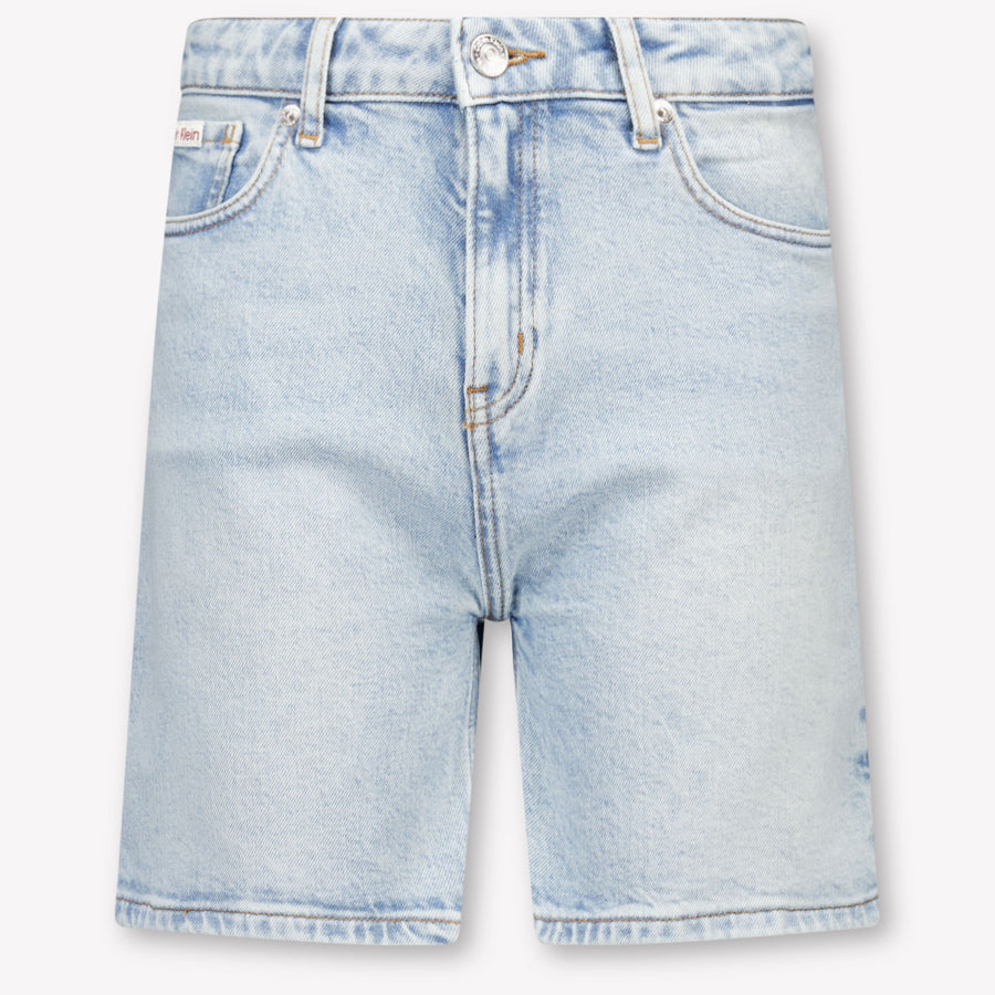 Calvin Klein Kinder Mädchen Shorts rein Hellblau