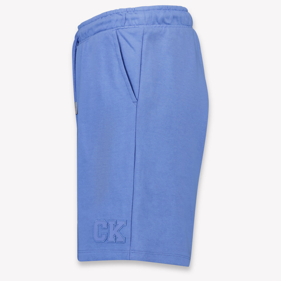 Calvin Klein Kids Boys Shorts In Light Blue