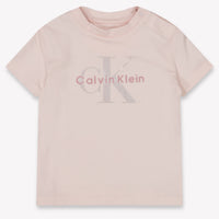 Calvin Klein Bébé Filles T-shirt dans Rose Léger
