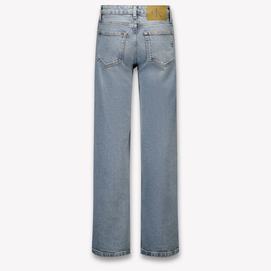 Calvin Klein Kinder Meisjes Jeans In Licht Blauw