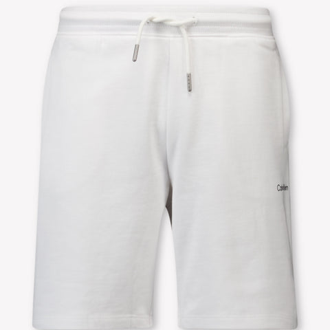 Calvin Klein Kids Unisex Shorts In White