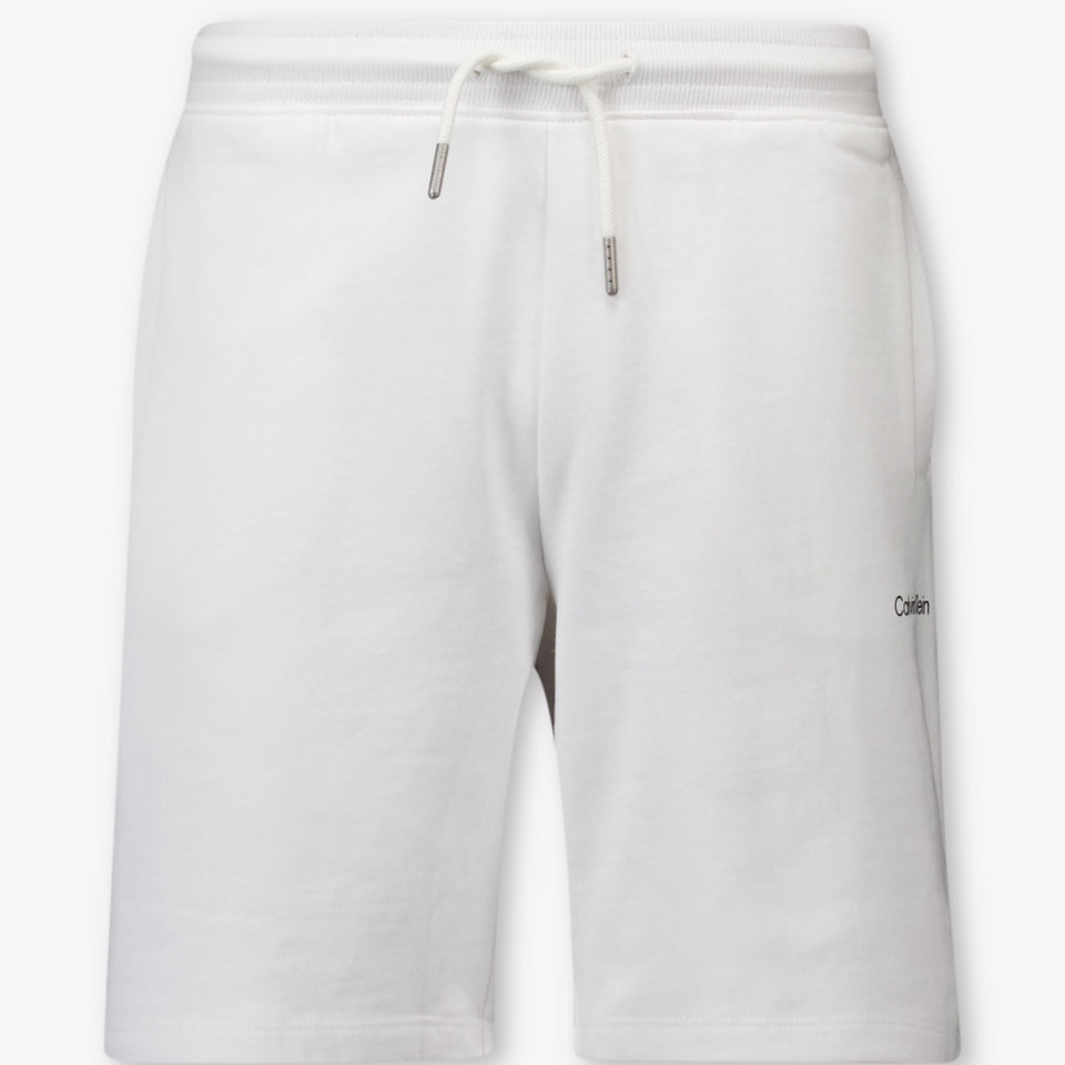 Calvin Klein Kinder Unisex Shorts In Wit