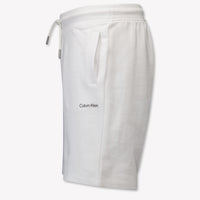 Calvin Klein Kids Unisex Shorts In White