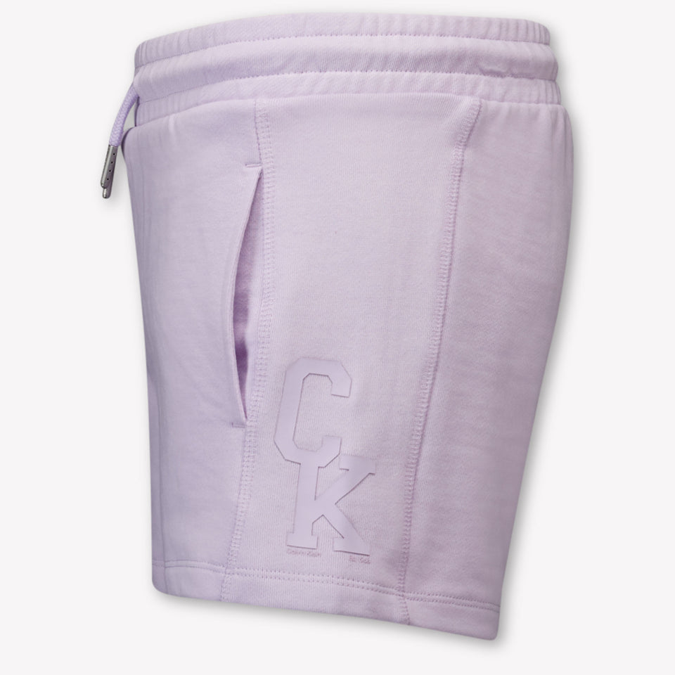 Calvin Klein Enfants Filles Short dans Lilas