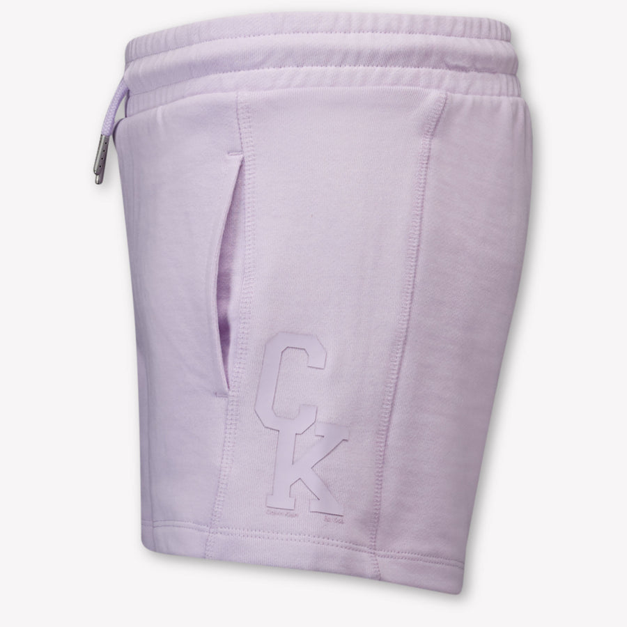 Calvin Klein Bambini Ragazze Pantaloncini dentro Lilla
