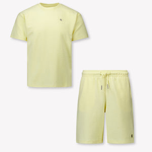 Calvin Klein Bambini Ragazzi Impostato Giallo