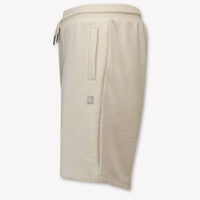 Calvin Klein Kids Unisex Shorts In Light Beige
