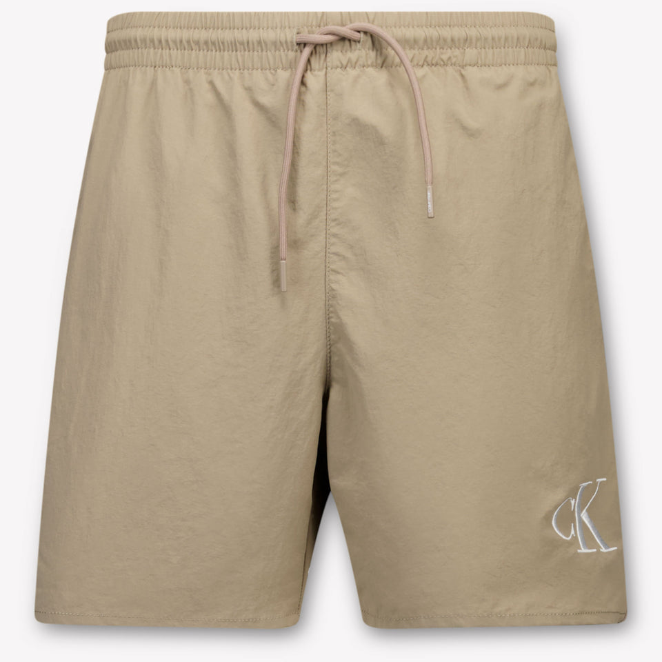 Calvin Klein Bambini Ragazzi Costumi da bagno dentro Beige