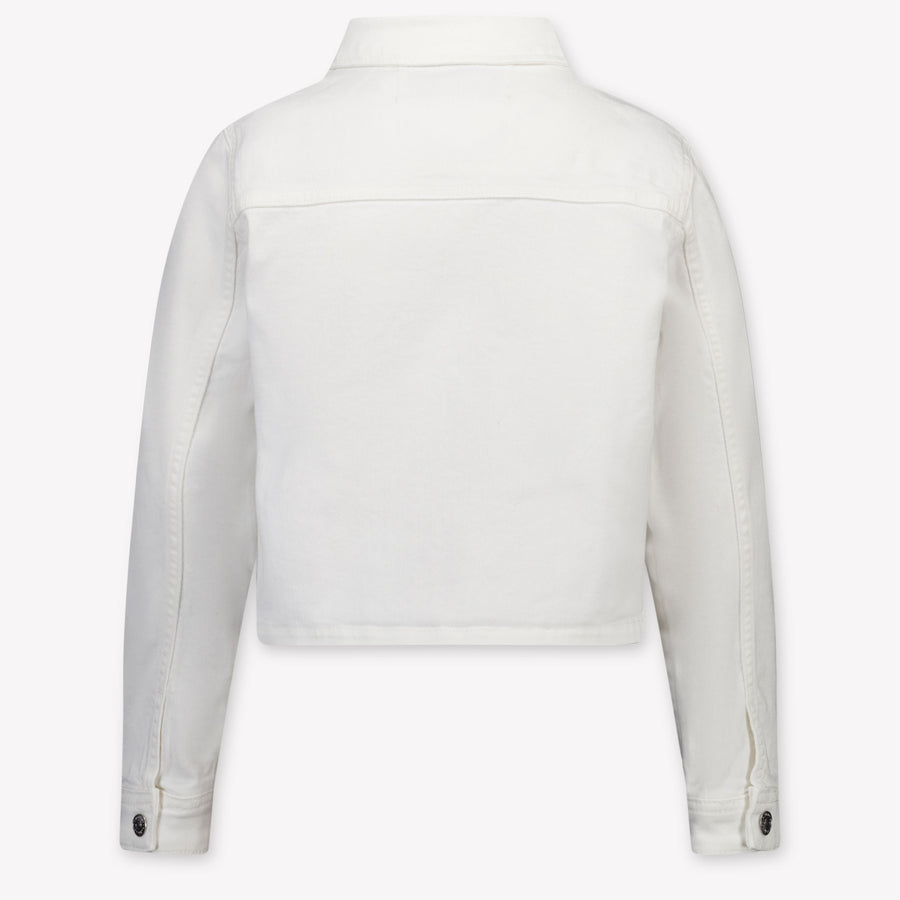 Calvin Klein Kids Girls Jackets In White