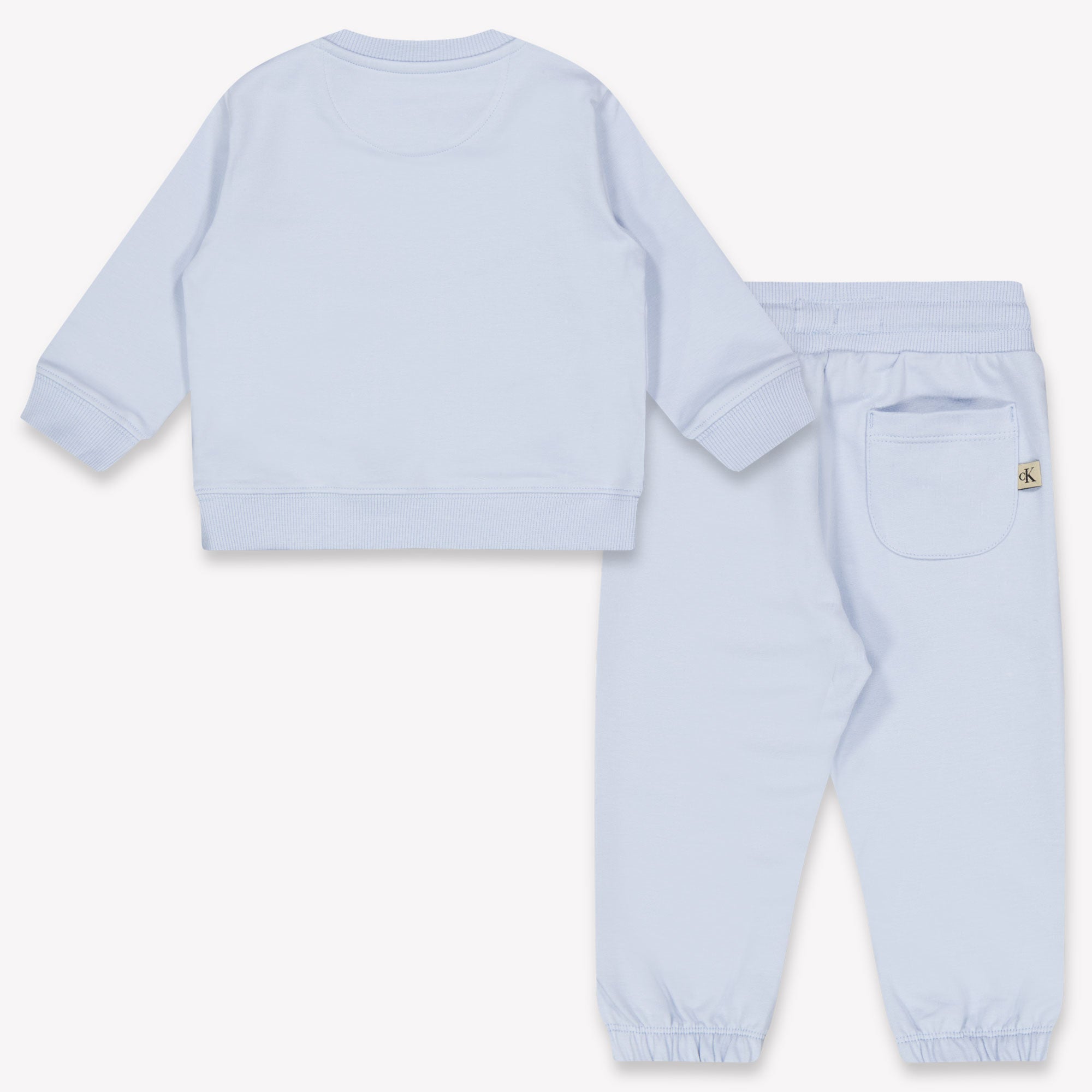 Calvin Klein Bambino Unisex Tuta da jogging Azzurro