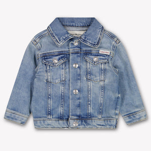 Calvin Klein Baby Mädchen Jeansjacken in Blau