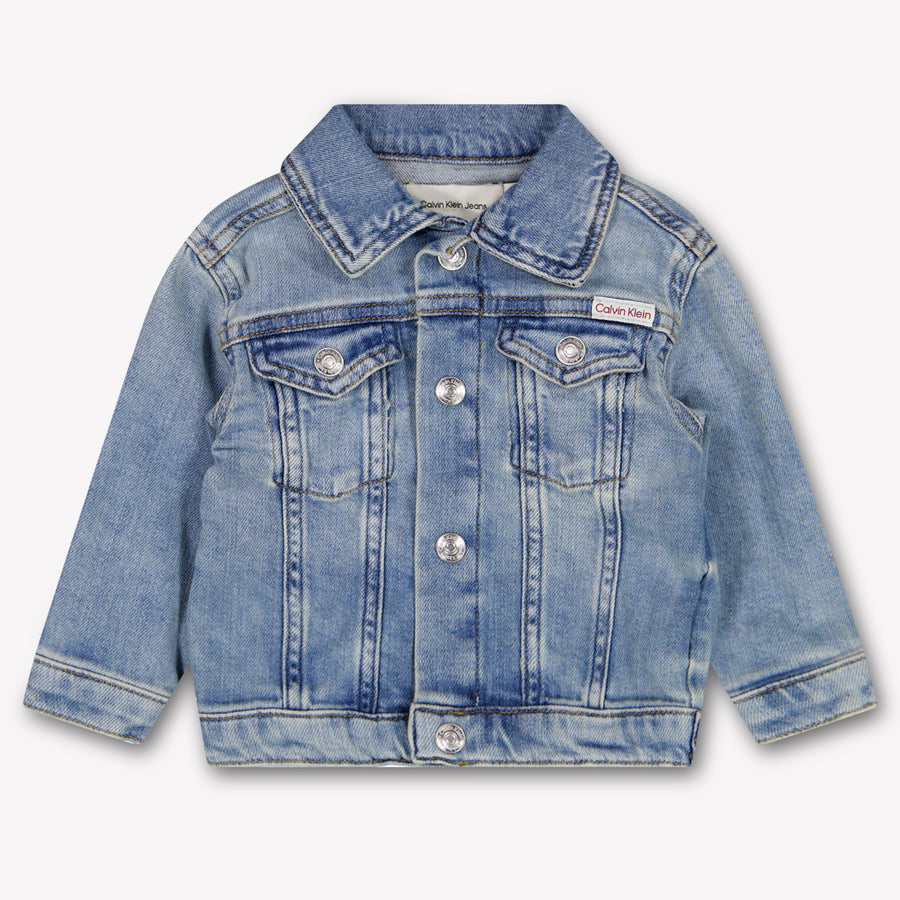 Calvin Klein Baby Mädchen Jeansjacken in Blau