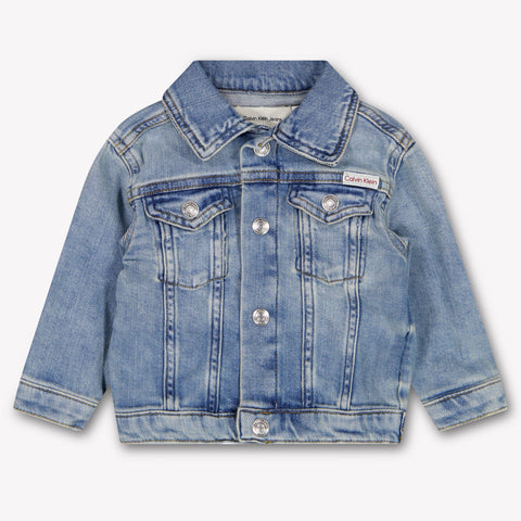 Calvin Klein Bambino Ragazze Giacche di jeans dentro Blu