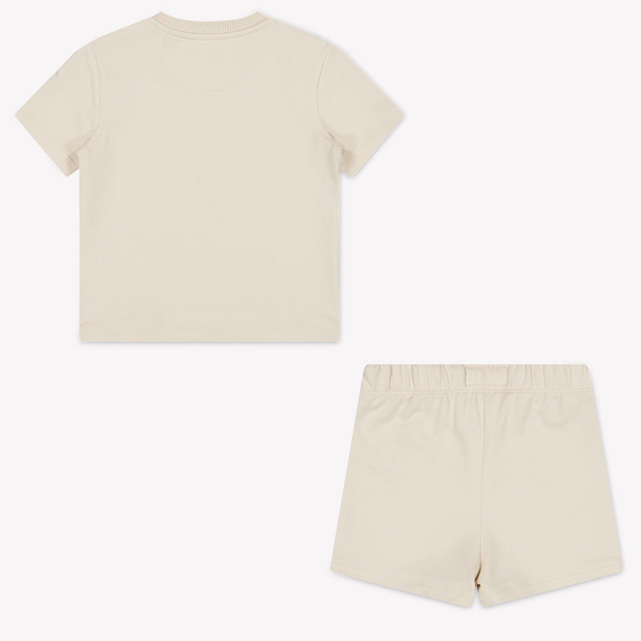 Calvin Klein Baby Unisex Set In Light Beige