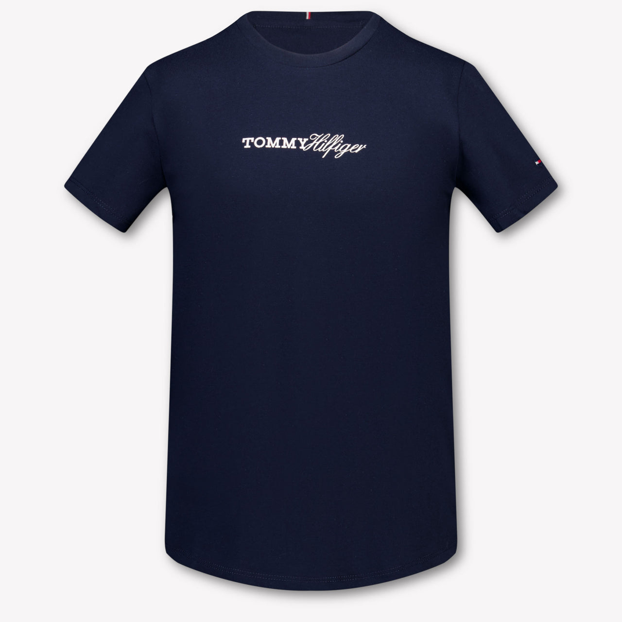 Tommy Hilfiger Kids Girls T-Shirt In Navy