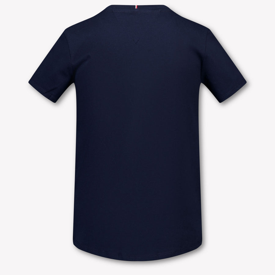 Tommy Hilfiger Kids Girls T-Shirt In Navy