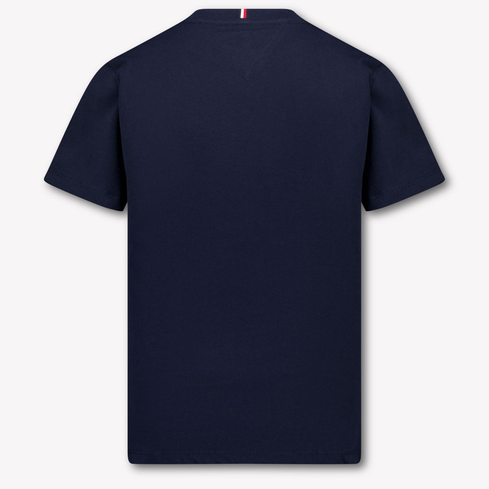 Tommy Hilfiger niños Chicos Camiseta adentro Navy