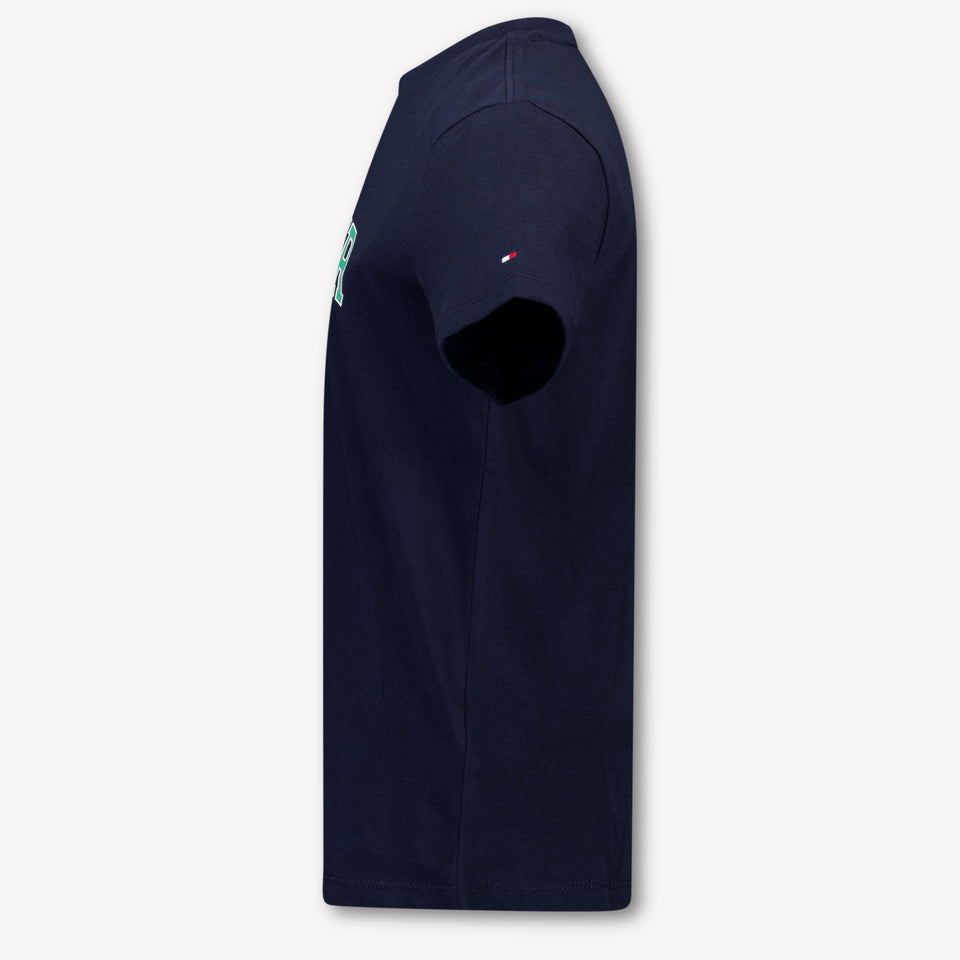 Tommy Hilfiger niños Chicos Camiseta adentro Navy