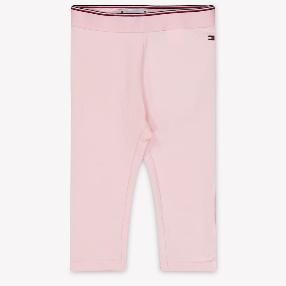Tommy Hilfiger Bébé Filles Leggings dans Rose Léger