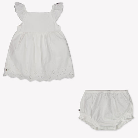 Tommy Hilfiger Bébé Filles Habillez-vous Blanc