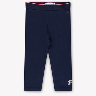 Tommy Hilfiger Bambino Ragazze Leggings dentro Navy