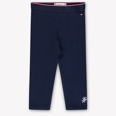 Tommy Hilfiger Bambino Ragazze Leggings dentro Navy