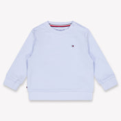 Tommy Hilfiger Bébé Unisexe Pull en Bleu Clair